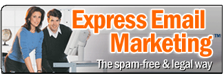 NEW! Express Email Marketing -- create and send hot-looking emails!