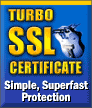 Protect your business with a Turbo SSL Certificate -- issued within minutes.
